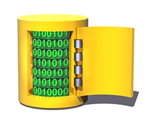 Data Protection Concept Impressions: Data security