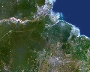 Landsat Satellite Imagery Impressions: Deforestation in the Amazon