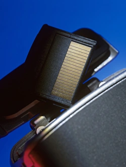 Data Storage Devices Impressions: Digital camera and memory card