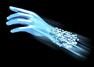 Futuristic Digital Art Impressions: Digital future, artwork