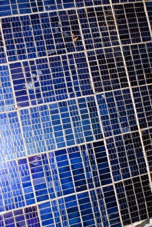 Baikonur Space Museum Impressions: Early spacecraft solar array panel