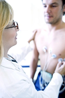 Healthcare Technology Image Impressions: ECG test