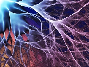 Images datées du 11 août 2004: Le flux d'électron