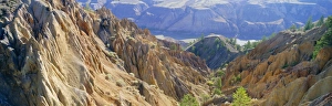 Erosion In Nature Impressions: Eroded landscape