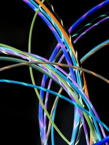 Graphiques Et Motifs Impressions: Fibres électriques