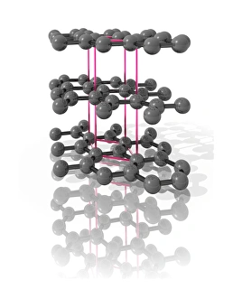 Hexagonal Carbon Lattice Impressions: Graphite
