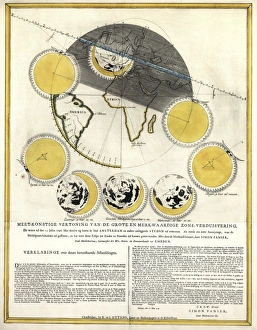 Travail dart historique de léclipse solaire
