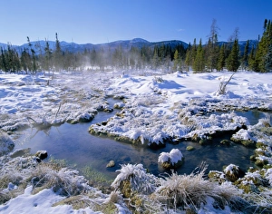 Geothermal Hot Springs Impressions: Hot spring