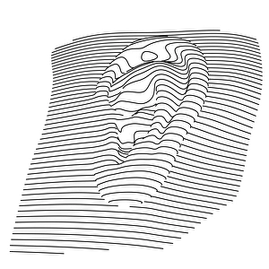 Human Ear Anatomy Impressions: Human ear, computer artwork