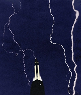 Lightning Strike Image Impressions: Lightning strike