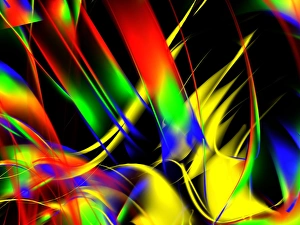 Abstract Computer Graphics Impressions: Lights