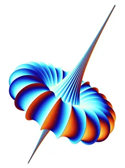 Images datées de 2008 novembre: Modèle mathématique, œuvre d'art