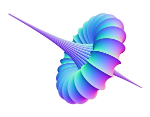 Impressions de Modèle mathématique, art de l'informatique. Ce modèle s'appelle un respirateur Images datées de 2008 mai: Modèle mathématique, œuvre d'art informatique