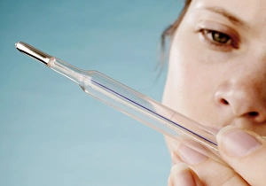 Fever Symptoms Impressions: Measuring temperature