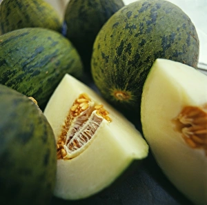 Colorful Fruit Images Impressions: Melons