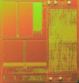 Scanning Electron Micrograph Images Impressions: Microchip, SEM