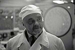 Impressions de Nikolay Antonovich Dollezhal (1899-2000), ingénieur nucléaire soviétique, à une réunion de l'Académie des sciences de l'URSS Images datées de 2008 avril: Ingénieur nucléaire soviétique N.Dollezhal