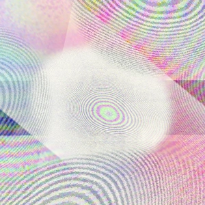 Impressions de L'effet des anneaux de Newton. Montage d'exemples multiples de l'effet des anneaux de Newton qui se produit lorsque deux morceaux de verre sont placés ensemble Images datées de 2011 mai: L'effet des anneaux de Newton