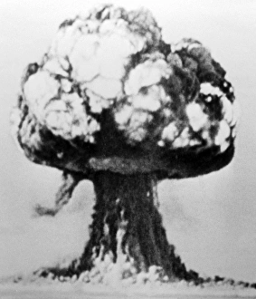 Mushroom Cloud Formation Impressions: Nuclear explosion