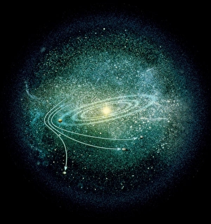 Science Astronomy Images Impressions: Oort cloud formation
