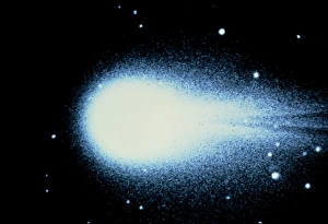 Solar Wind Effects Impressions: Optical CCD image of Comet DeVico