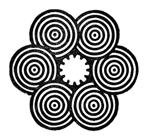 Impressions de Optical illusion. This illusion demonstrates that the perception of rotation can vary with the stimulus applied and the way in which the illusion is observed Images datées de 2011 juillet: Illusion optique