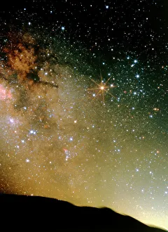 Image optique de la constellation Scorpion