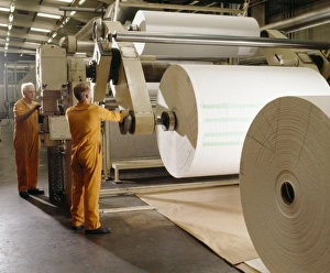 Industrial Machinery Equipment Impressions: Paper roll machine