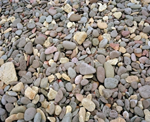 Pebbles On Beach Impressions: Pebbles