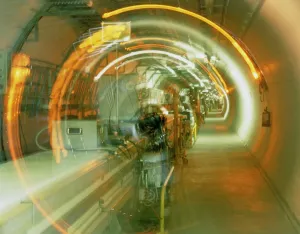 Le tunnel du colissoir LEP, Cern