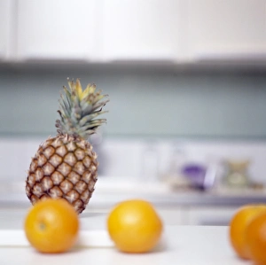 Pineapple Nutrition Impressions: Pineapple and oranges