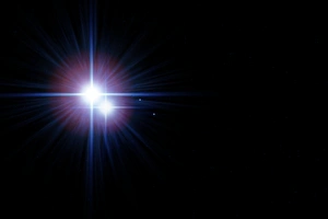 Système Solaire Impressions: Le planète Pluto et ses lunes, œuvre d'art