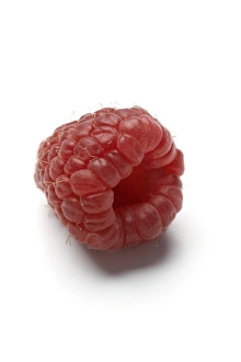 White Background Fruit Photos Impressions: Raspberry