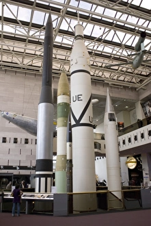 American Space Program Impressions: Rocket display