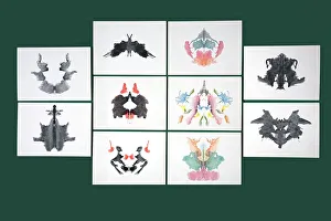 Test découte des taches de sang Rorschach