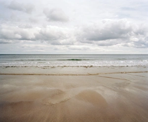 Low Tide Beach Impressions: Sandy beach