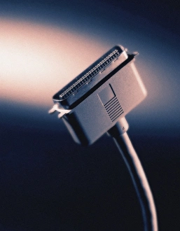 Computer Hardware Technology Impressions: SCSI computer connector