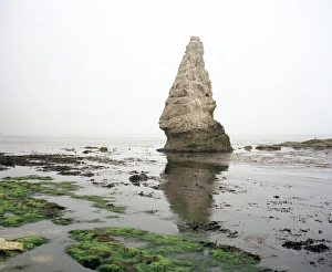 English Seaside Landscape Impressions: Sea stack