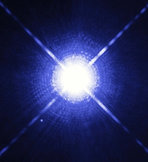 Hubble Space Telescope Image Impressions: Sirius binary star system