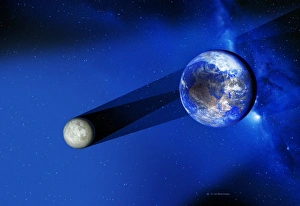 Space Science Illustrations Impressions: Solar eclipse geometry