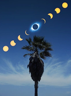 Space Phenomena Images Impressions: Solar eclipse sequence