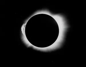 Soleil 1919 éclipse solaire