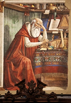 Saint Jérôme dans son étude