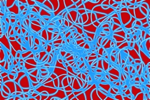 Molecular Model Impressions: Strings, artwork