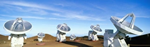 Mauna Kea Observatory Impressions: Submillimeter Array telescopes, Hawaii