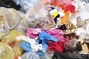Plastic Bag Waste Impressions: Trash and garbage