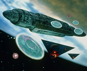 Images datées de 2000 avril: UFO s