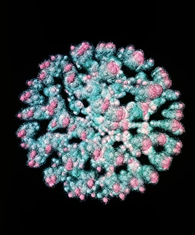Impressions de La structure du quark du noyau d'uranium. Visualisation informatique du noyau d'un atome d'uranium. L'isotope le plus commun, l'uranium-238, est composé de 92 protons et 146 neutrons Images datées de 1995 février: La visualisation de la structure des quarks de l'uranium.
