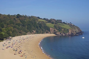 United Kingdom Coastline Impressions: Beach, Blackpool, Devon, England, United Kingdom, Europe