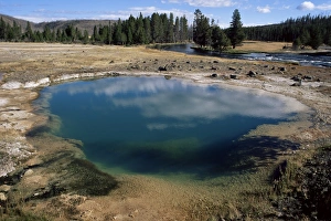 Biscuit Basin Yellowstone Impressions: Black Opal Spring